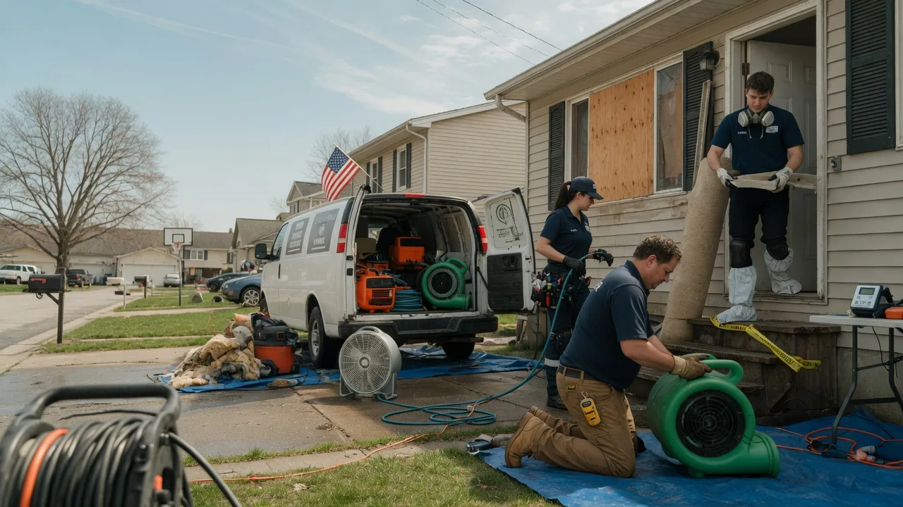 Water Damage Restoration in Garber, IA near me